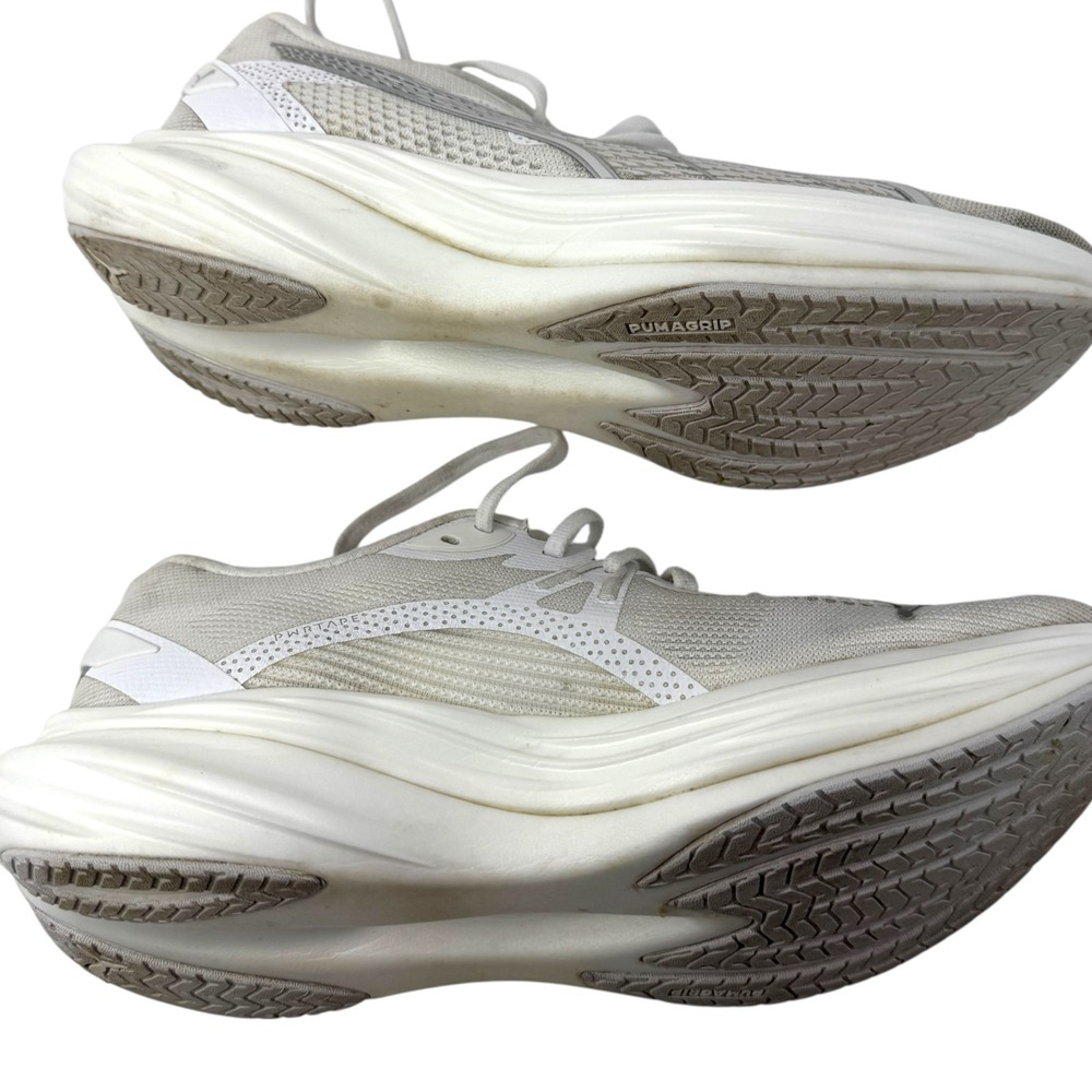 Puma Deviate Nitro 3 Men's Road Running Shoes White Size 8.5 - Picture 5 of 9